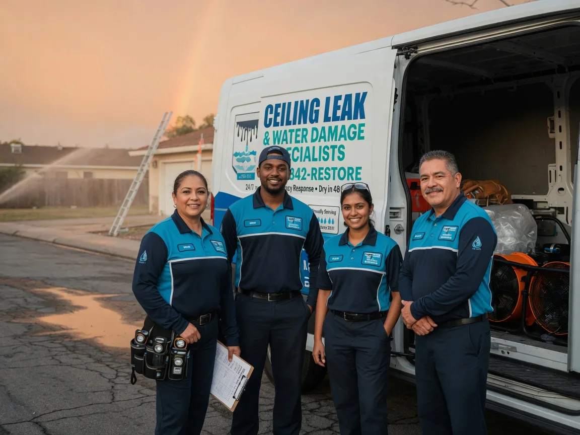 Ceiling Leak Cleanup company in Livonia, NY